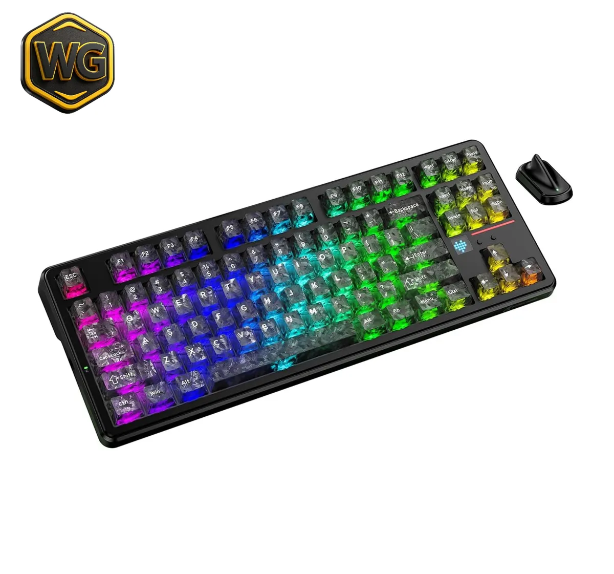 Attack Shark pc gear Attack Shark X87 Ultra Wireless Mechanical Keyboard front view