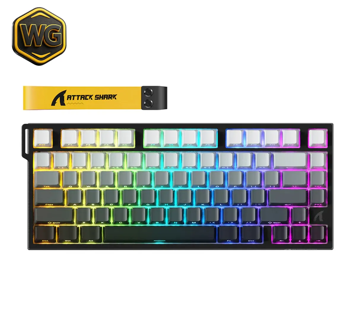 Attack Shark R82 HE 75% RGB Gaming Keyboard – Moonlight price in Pakistan product image