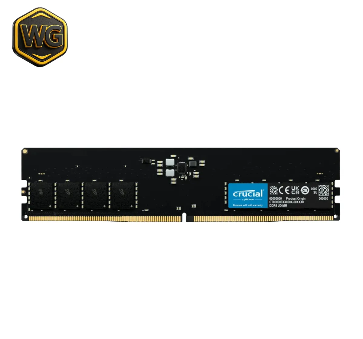Crucial (CT32G48C40U5) 32GB DDR5 4800MHz Desktop RAM price in Pakistan product image