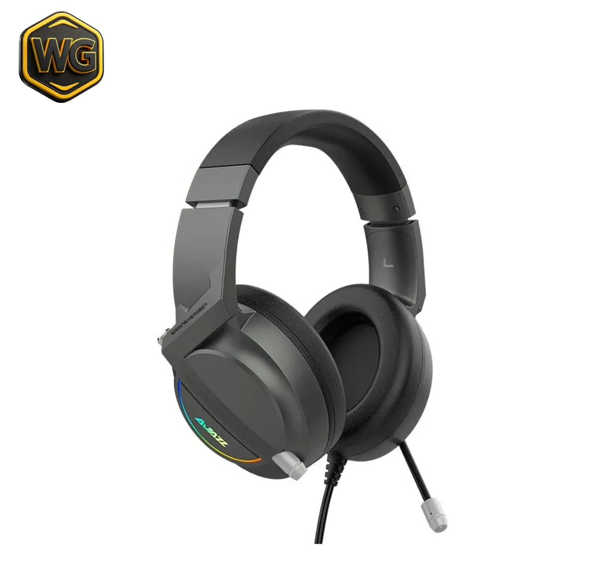 Buy AJAZZ AX365 Black 7.1 Surround Gaming Headphone online in Pakistan at WaddaGamer