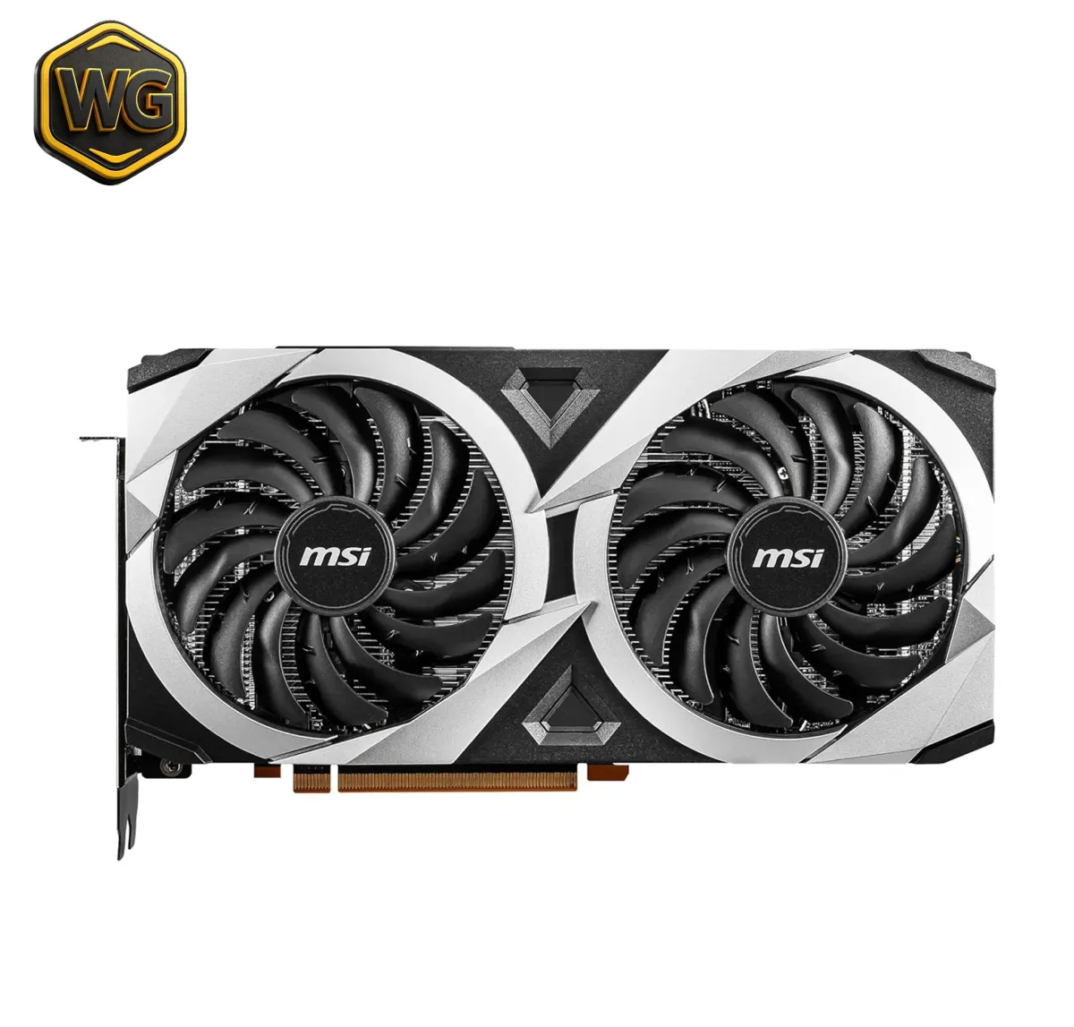 MSI pc gear MSI RX 6700 XT MECH 2X 12G OC Gaming GPU front view