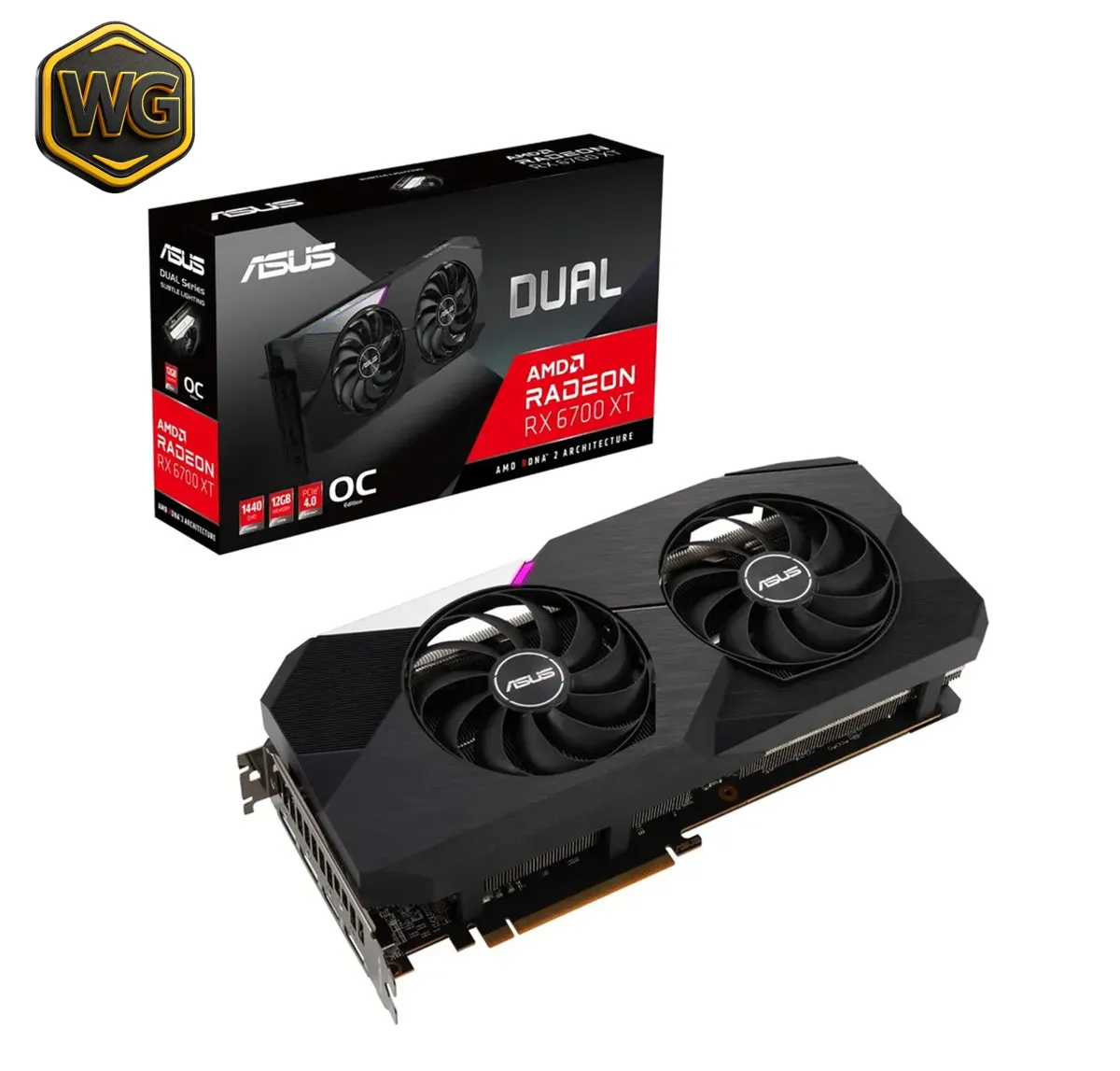 ASUS Dual RX 6700 XT OC 12GB Graphics Card price in Pakistan product image