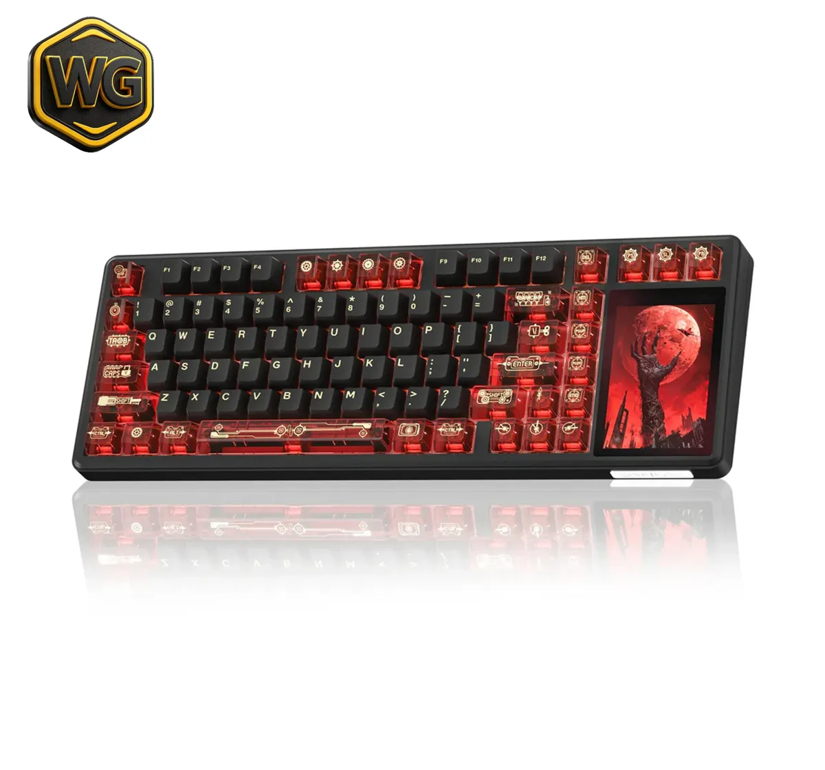 AULA L99 Smart-Screen Mechanical Gaming Keyboard price in Pakistan product image