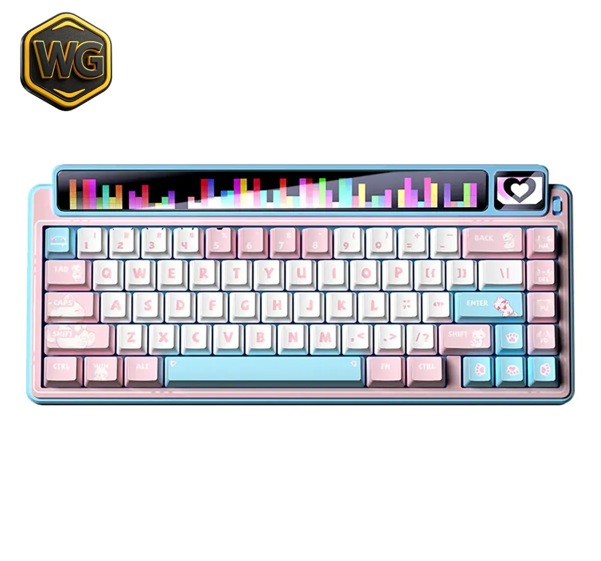 Pink Stellar Meow(Light Pink & Light Blue)