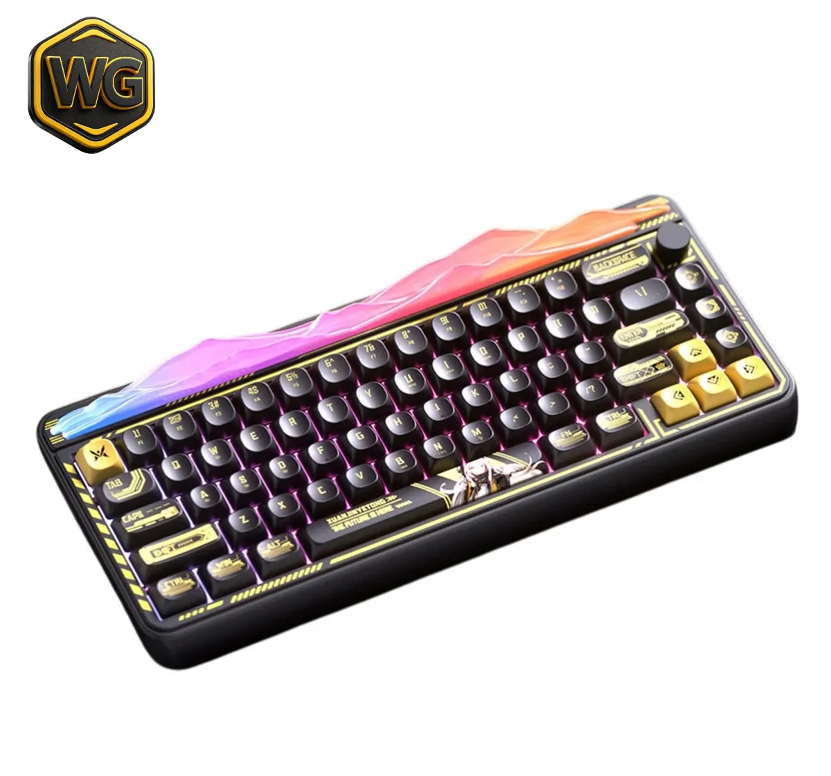 AULA pc gear AULA LEOBOG Hi65 65% Mechanical Gaming Keyboard front view