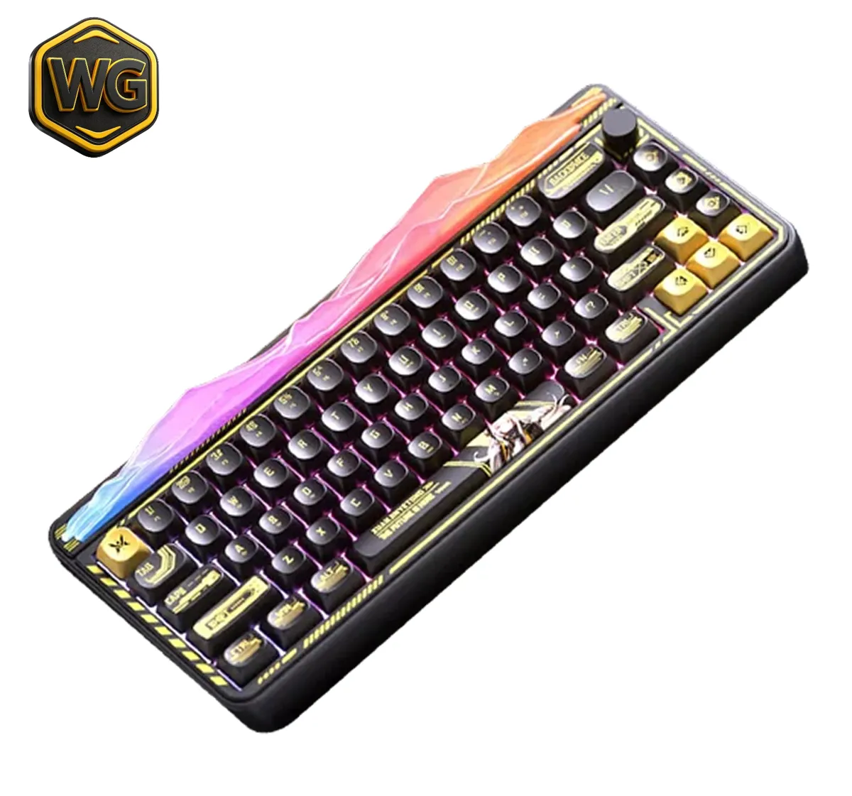 Buy AULA LEOBOG Hi65 65% Mechanical Gaming Keyboard online in Pakistan at WaddaGamer