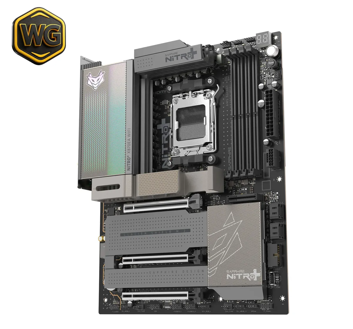 Sapphire NITRO+ X870EA PhantomLink AM5 Motherboard image 4