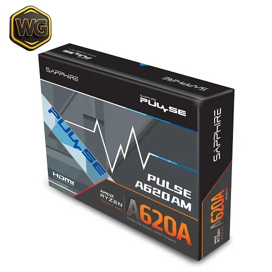Sapphire Pulse A620AM DDR5 AM5 Micro-ATX Motherboard price in Pakistan product image
