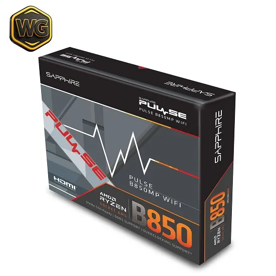 Sapphire Pulse B850M Wifi DDR5 AM5 Motherboard price in Pakistan product image