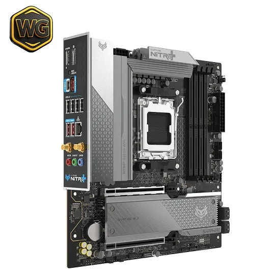 Buy Sapphire Nitro+ B850M WiFi DDR5 AM5 Motherboard online in Pakistan at WaddaGamer