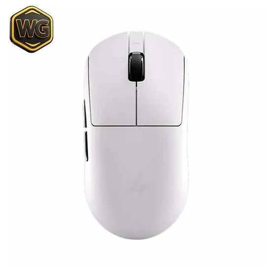 ATK pc gear ATK Dragonfly A9 NB Ultra White Wireless Gaming Mouse front view