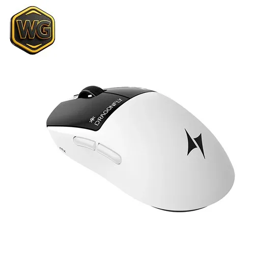 Buy ATK Dragonfly A9 Air+ Shadow White Wireless Gaming Mouse online in Pakistan at WaddaGamer