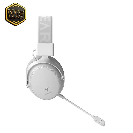 ATK audio ATK Neptune N9 Pro White Wireless Gaming Headset front view