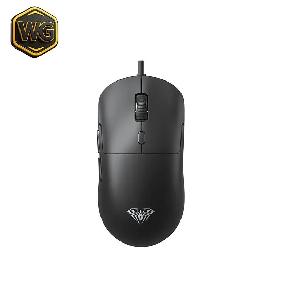 AULA S35 Wired Gaming Mouse 7200 DPI RGB – Black price in Pakistan product image