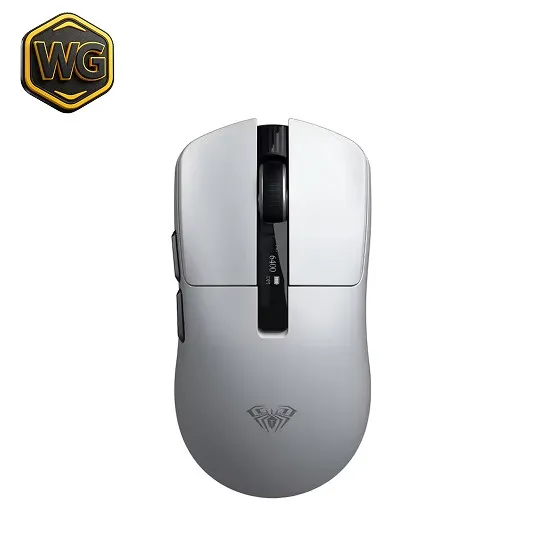 AULA SC590 Pro Wireless Gaming Mouse – White price in Pakistan product image