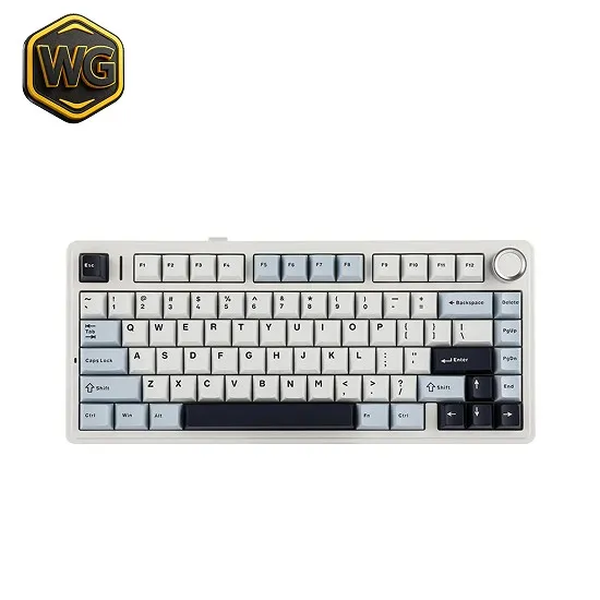 AULA F75 Glacier Blue 75% Gasket Mechanical Keyboard price in Pakistan product image