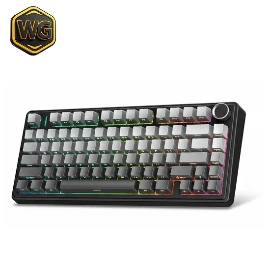 AULA F75 Gradient Grey 75% Gasket Mechanical Keyboard price in Pakistan product image