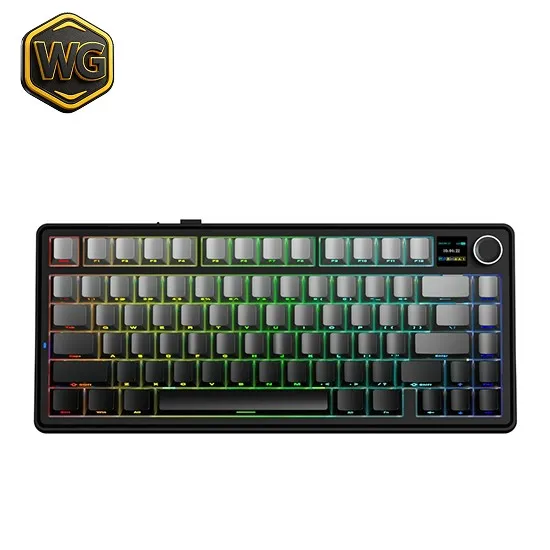 Buy AULA F75 Max Gradient Grey Wireless Gaming Keyboard online in Pakistan at WaddaGamer
