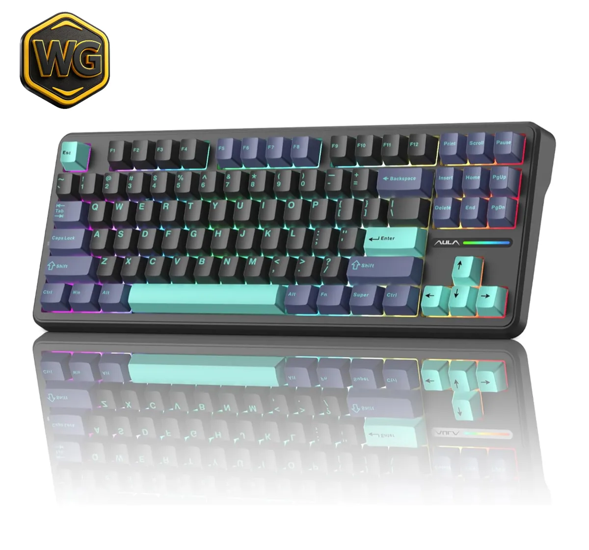 AULA F87 Pro 75% Wireless Mechanical Keyboard price in Pakistan product image