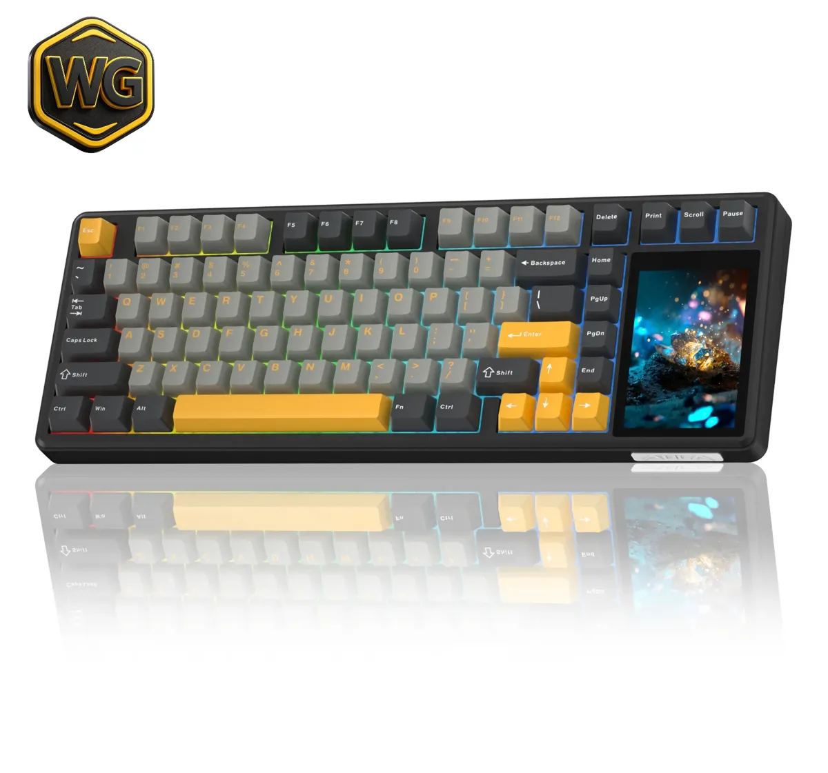 AULA L99 Smart-Screen Mechanical Gaming Keyboard price in Pakistan product image