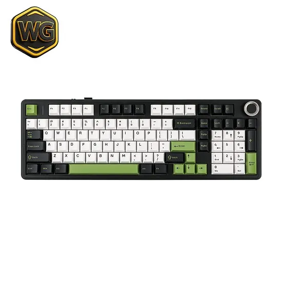 AULA pc gear AULA F99 Pro 96% Wireless Hot-Swap Mechanical Keyboard front view