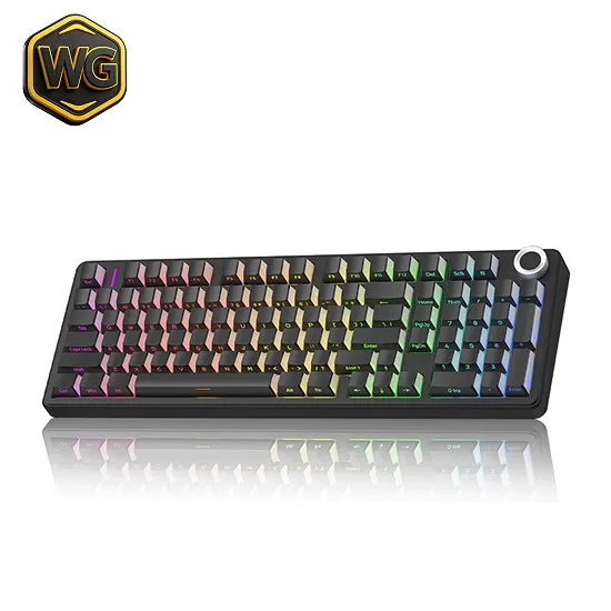AULA F99 Pro Wireless Mechanical Keyboard – Black price in Pakistan product image