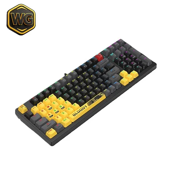 Buy Bloody S98 RGB Mechanical Gaming Keyboard – Lime online in Pakistan at WaddaGamer
