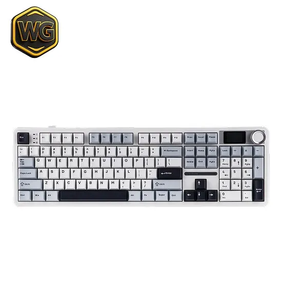 AULA F108 Pro Wireless Mechanical Keyboard - Glacier Blue image 4