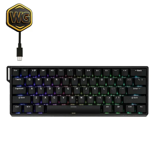 Buy AULA WIN60 HE 60% Magnetic Gaming Keyboard online in Pakistan at WaddaGamer