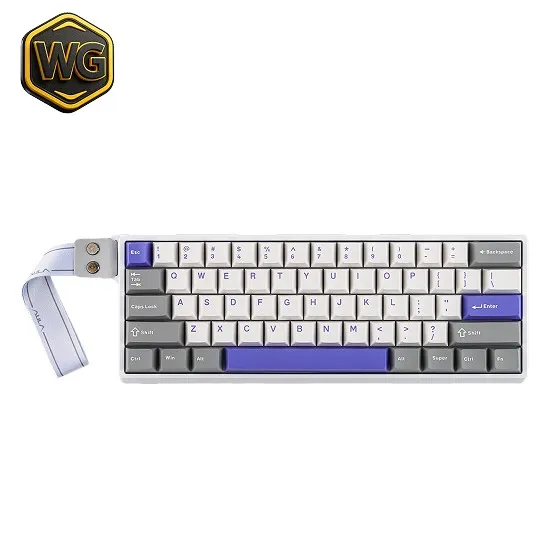 AULA pc gear AULA WIN60 HE Max Hall Effect Gaming Keyboard 60% front view