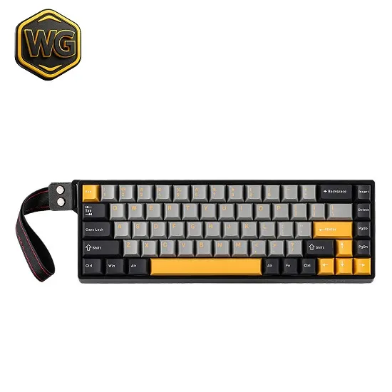 AULA pc gear AULA WIN68 HE Max Hall Effect Gaming Keyboard front view